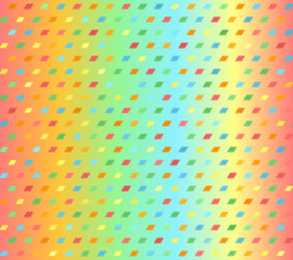 Gradient polygon pattern. Seamless vector