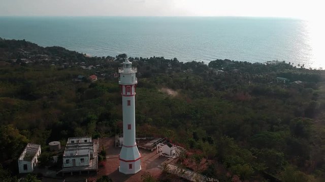 watch tower lighthouse patar beach pangasinan