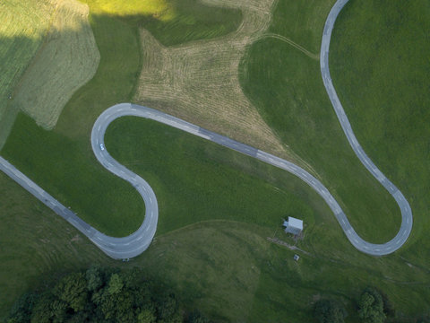 Passwang Pass Route Jura Switzerland