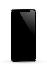 Smartphone with blank screen