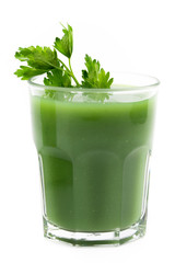 healthy and alkaline vegetables smoothie