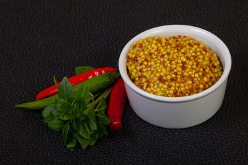 Traditionnal dijon mustard