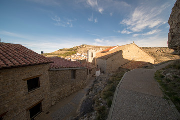 Fototapeta na wymiar The village of Ares del Maestre in the province of Castellon