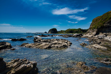 三浦半島　海岸線