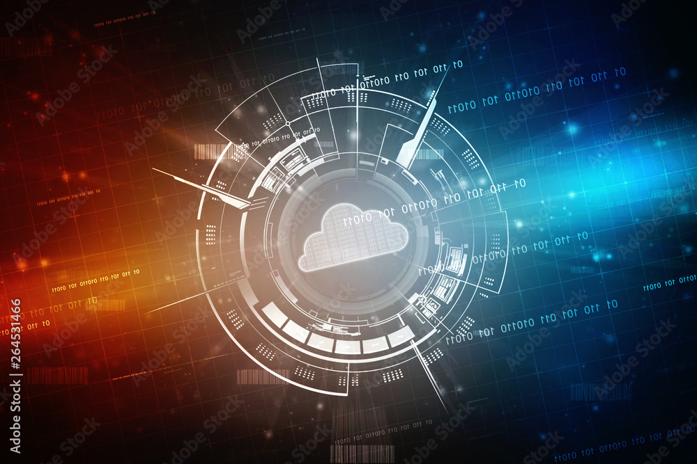 Poster 2d rendering cloud computing