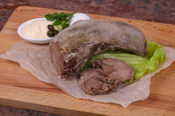 Gurmet pork tongue snack