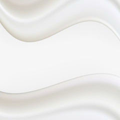 Creamy beige silky frame