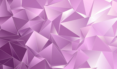 Obraz premium Abstract Low-Poly background. triangulated texture. Design 3d. Polygonal geometrical pattern. Triangular modern style