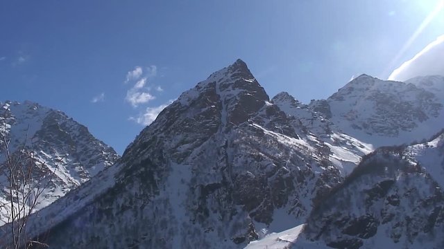 Caucasus. Tana gorge. District Taymazy massif.