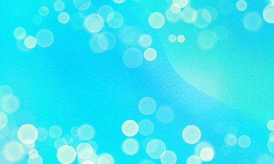 Abstract blue sea and sky background with blur bokeh light effect. Design for banner,card,backdrop