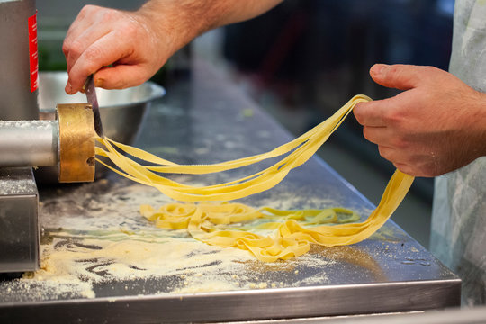 fresh pasta making
