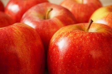 Fototapeta na wymiar Apples close up リンゴのクローズアップ