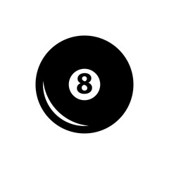 Bilyard ball icon