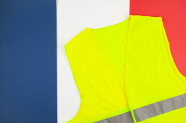 Yellow vests, as a symbol of protests in France