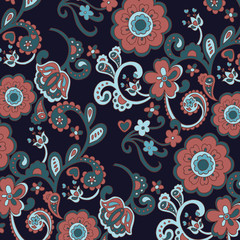 paisley pattern. Ethnic pattern. Decorative ornament,