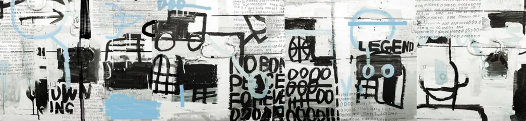 Plexiglas foto achterwand Graffiti © moypapaboris