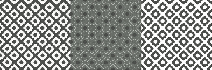 gray white cell pattern