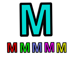 m alphabet