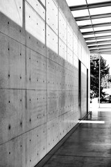 Architecture Detail in Black and White