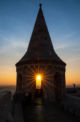 Fisherman's Bastion in Budapest - Hungary, Europe