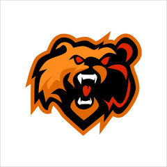 angry bear esports logo