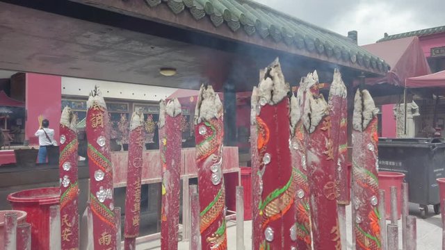 Chinese sacrifice tradition burn incense