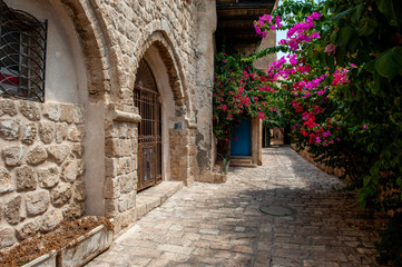 Fototapeta na wymiar Old city of Jaffa, Tel Aviv, Israel