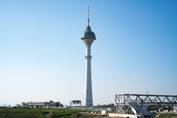 Istanbul - Endem Kule, Turkey's highest TV tower. Completed in 2008. Buyukcemece, TURKEY