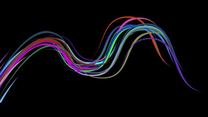 abstract rainbow colors drawn elegant lines stripes bands beautiful illustration background New universal colorful joyful stock image