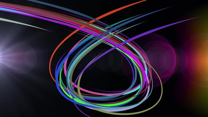 abstract rainbow colors drawn elegant lines stripes bands beautiful illustration background New universal colorful joyful stock image