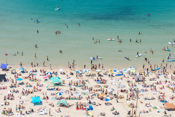 Beach of Tel Aviv, Israel