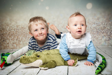 Fototapeta premium süße Kinder