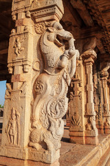 Hampi Vijayanagara Empire monuments, India