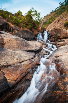 Waterfall near Munnar in Kerala