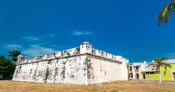 Baluarte de Santa Rosa in Campeche, Mexico