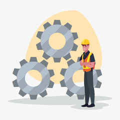 construction worker gears