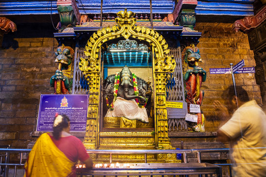 Thousand pillar hall, Meenakshi Temple