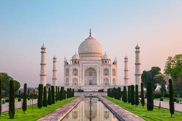 Taj Mahal marble mausoleum, Agra