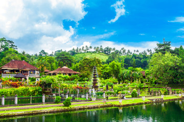 Fototapeta na wymiar Tirta Gangga water park, Bali