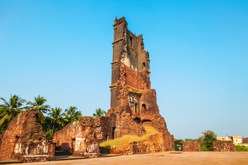 St. Augustine ruined church, Goa