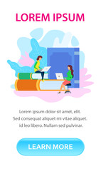 Library Public Access Landing Page Color Template