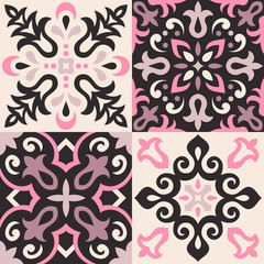 Azulejos Tile Vector Seamless Pattern