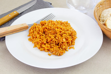 riz  à la tomate 