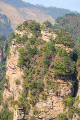 Fototapeta na wymiar Zhangjiajie National Park,Hunan province. China. Avatar mountains