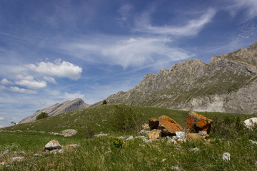 Fototapeta premium Rocks in the alps