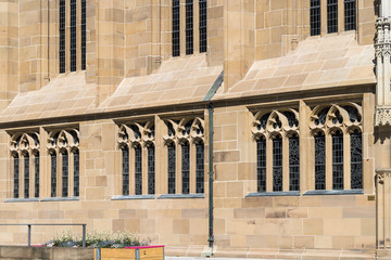 Gotische Fenster an der Kilianskirche in Heilbronn
