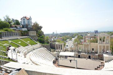 römische Amphitheater Plovdiv