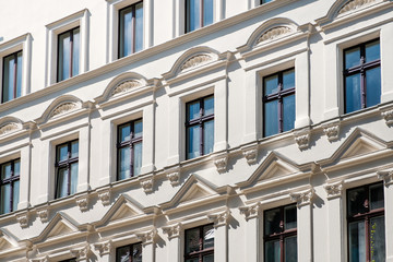 Fototapeta premium house facade, building exterior - real estate