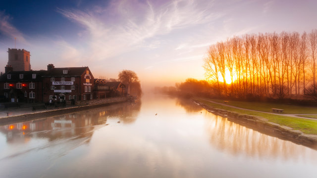 River Frome at Wareham