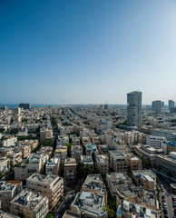 Israel, Tel Aviv, cityscape from above